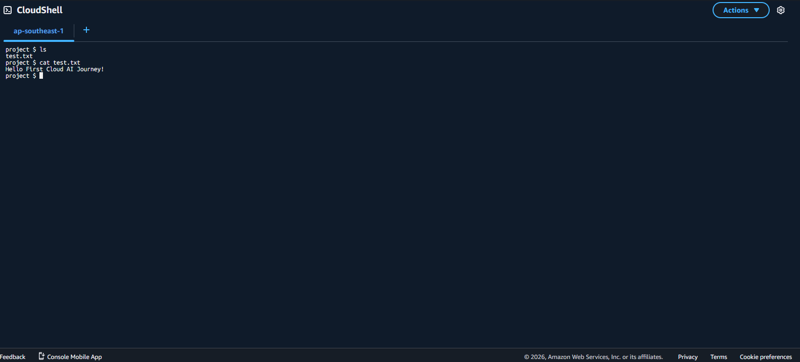 CloudShell
