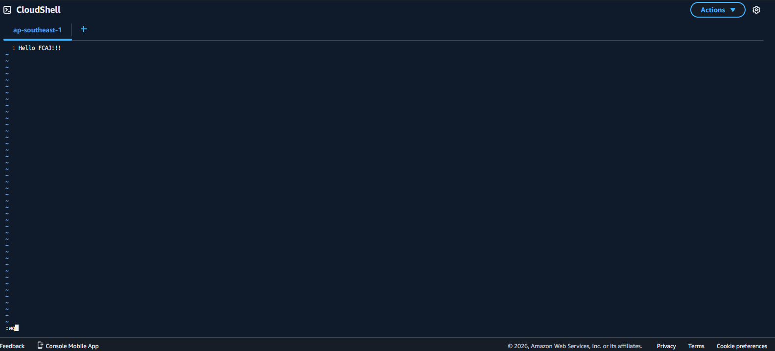 CloudShell