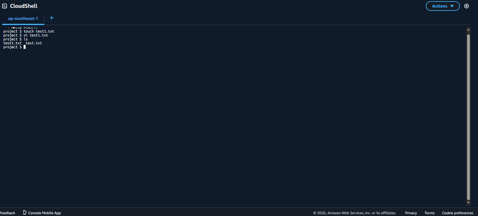 CloudShell