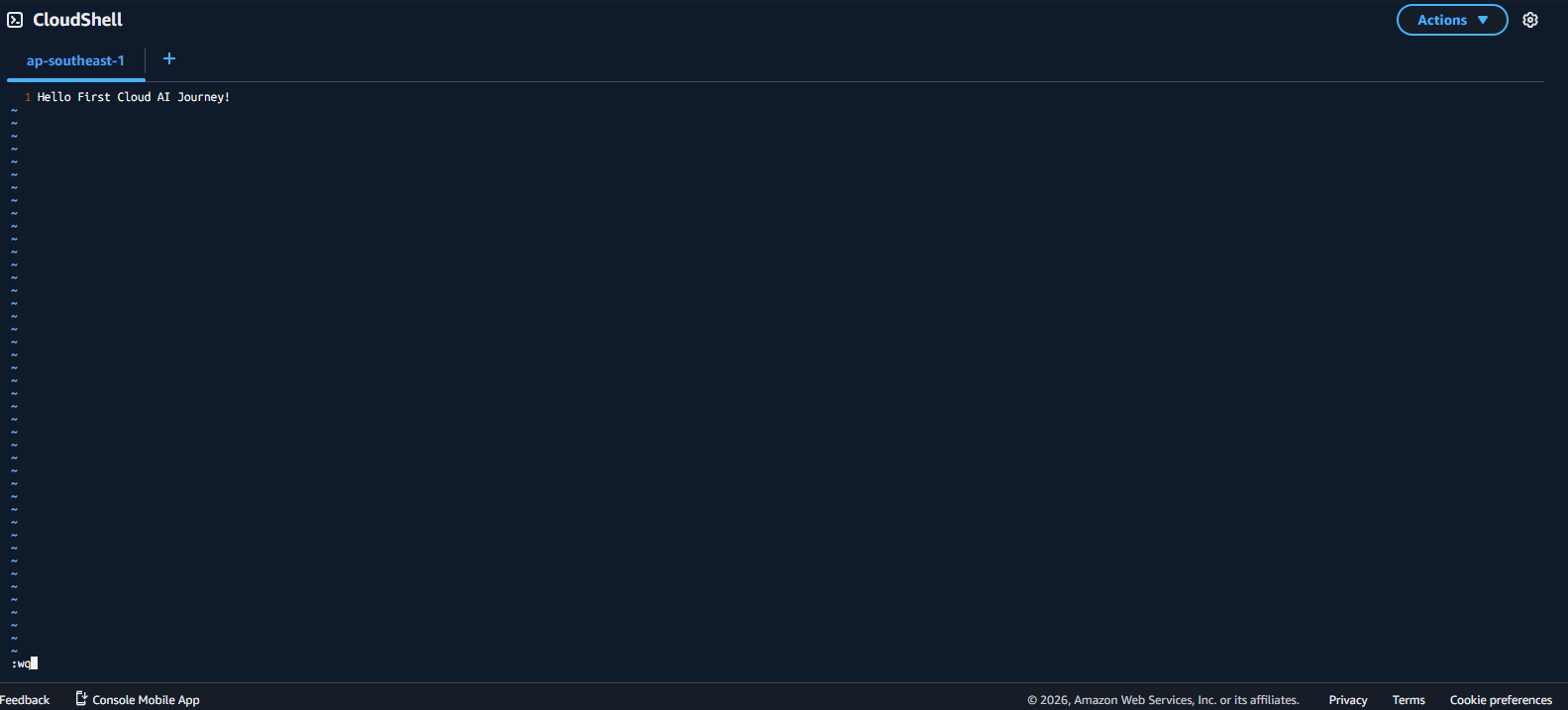 CloudShell